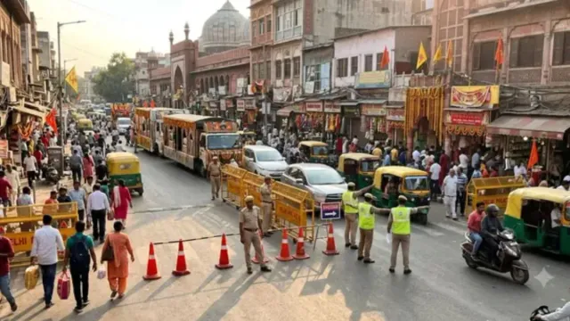 delhi-traffic-alert-restriction-in-place-on-these-roads-due-to-janmashtami-yatra-check-full-advisory