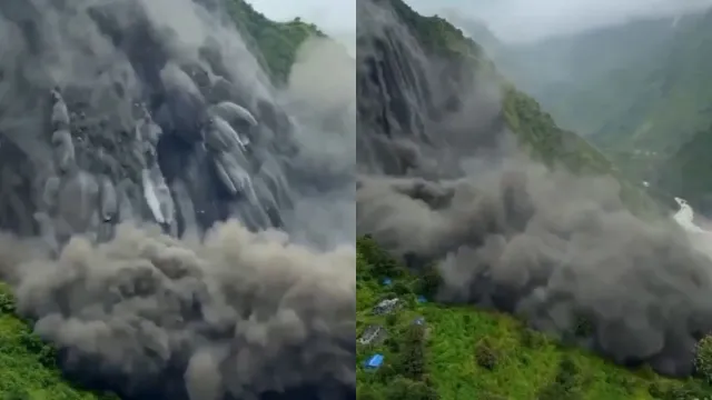 nepal-floods-fresh-threat-massive-landslide-blocks-darchula-river-debris-rushing-down-in-darchula-video