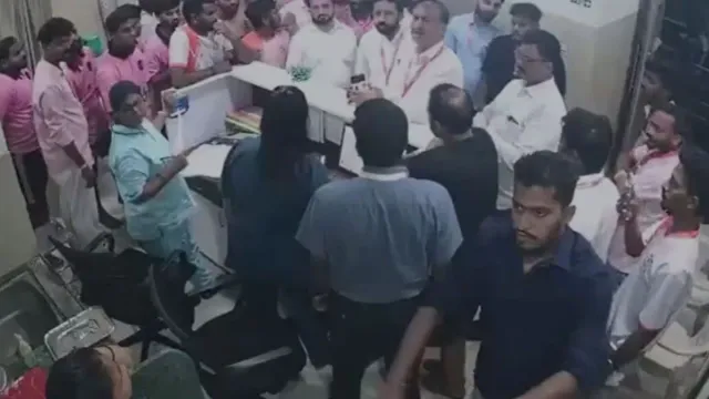 shiv-sena-members-assault-palghar-hospital-staff-over-govinda-medical-bills-on-cam