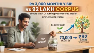 Rs 3,000 Monthly SIP, Rs 92 Lakh Corpus: Simple Math Of Turning Patience Into Wealth
