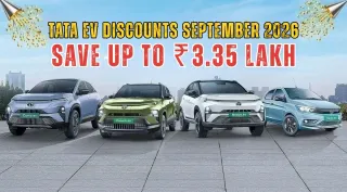 Tata EV Discounts September 2026: Save Up To ₹3.35 Lakh On Curvv EV, Harrier EV, And More