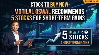 Stock To Buy Now: Motilal Oswal Recommends These 5 Stocks For Short-Term Gains