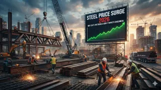 Steel Price Surge 2026: Why Costs Are Rising And How It Impacts Industries, Consumers