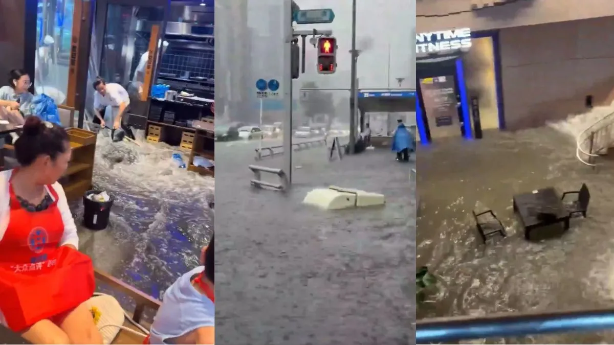 From Streets To Tables: Extreme Flooding Sweeps Away Cars And Crashes ...