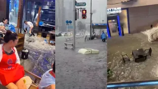 From Streets To Tables: Extreme Flooding Sweeps Away Cars And Crashes Into Japan Restaurant; Horrific Videos Emerge Online
