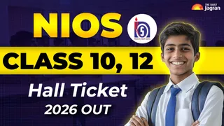 NIOS Hall Ticket 2026 OUT: Download Class 10 And 12 Admit Cards At sdmis.nios.ac.in; Direct Link Here