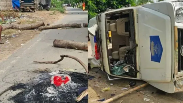 bihar-crime-chaos-erupts-in-sitamarhi-after-district-council-representative-shot-dead-police-vehicles-vandalised-cop-injured