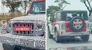 Mahindra Thar 3-Door Facelift 2026 Spied Once Again: Thar Roxx-Like Design, Interiors Expected