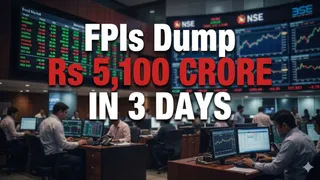 FPIs Dump Rs 5,100 Crore In 3 Days: Why Foreign Investors Are Fleeing Indian Bond Market