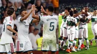 Real Madrid vs Elche Lineups OUT: Guler, Diomande Start As Bellingham, Dumfries Benched By Mourinho