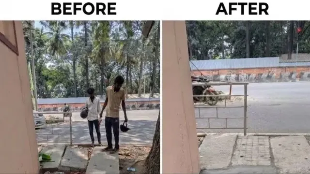 bengaluru-entrepreneur-repairs-broken-footpath-after-no-response-from-authorities-netizens-react