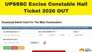 UPSSSC Excise Constable Admit Card 2026 OUT; Direct Download Link Here