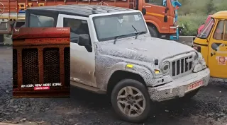 2026 Mahindra Thar Facelift Teased: Expected To Get Thar Roxx-Like Grille, LEDs, And More