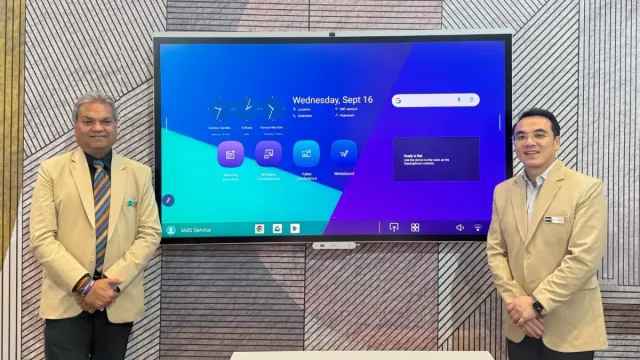 benq-showcases-new-aipowered-workplace-solutions-at-infocomm-india-2026-cp5505-135inch-dvled-display-and-new-desk-lights-revealed
