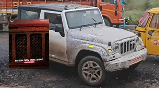 2026 Mahindra Thar Facelift Teased: Expected To Get Thar Roxx-Like Grille, LEDs, And More