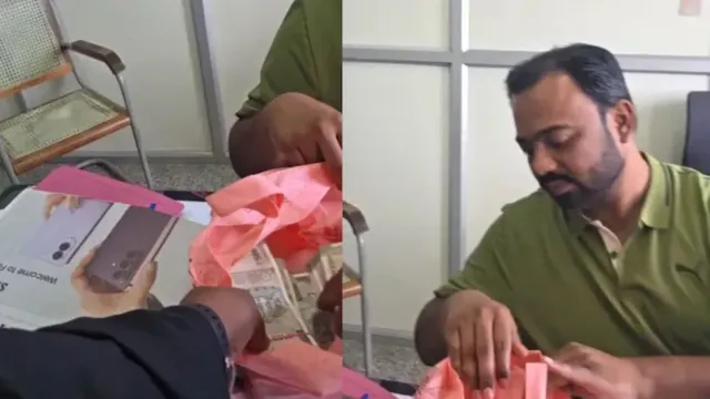 bengaluru-cgst-officer-caught-redhanded-accepting-rs-8-lakh-bribe-in-sting-operation