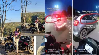 Before Gurugram Incident, Bhopal Woman Biker Faced Similar Harassment On Road; Video Goes Viral Now
