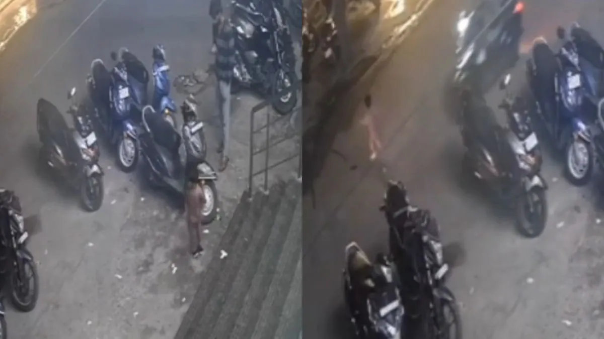 Hyderabad: 3-Year-Old Boy Killed After Being Struck By Car While Crossing Road; CCTV Footage Surfaces