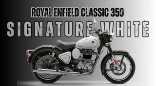 Royal Enfield Classic 350 Signature White Launched At ₹2.24 Lakh