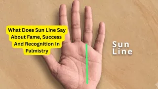 Sun Line In Palmistry: Meaning For Fame, Success And Recognition