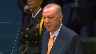 'Through Dialogue': Turkish President Erdogan Yet Again Raises Kashmir Issue In His UNGA Speech | Video