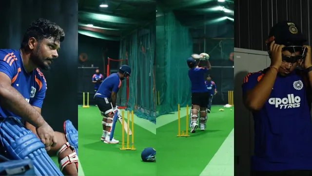 watch-vaibhav-sooryavanshi-sanju-samson-sweat-it-out-in-indias-indoor-net-session-in-japan-ahead-of-asian-games-2026