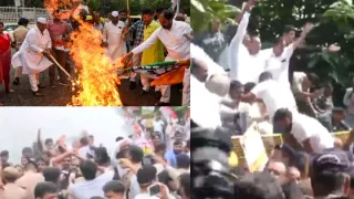 'Gyanesh Kumar Must Resign': Congress Ups Ante With Nationwide Protests Over EC-SIR Row; Several Leaders Detained | Watch