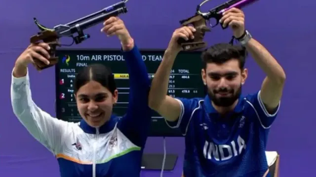 asian-games-suruchi-kamaljeet-clinch-10m-pistol-gold-men-s-50m-3p-team-bags-silver