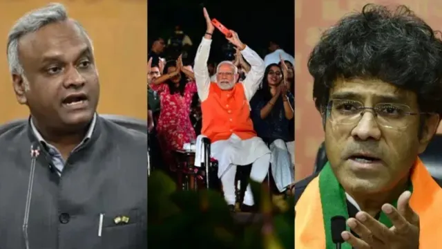 accountability-gets-his-silence-congress-targets-pm-modi-over-bhajan-clubbing-event-bjp-retorts