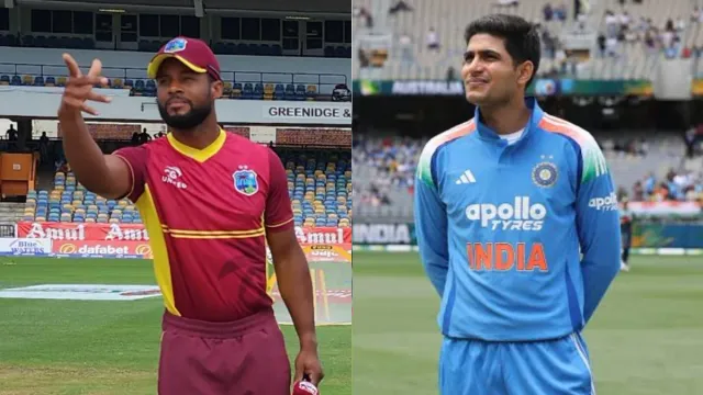 no-yashasvi-jaiswal-naman-dhir-debuts-as-india-opt-to-bowl-against-west-indies-in-1st-odi-check-playing-xis-and-live-score-of-roko