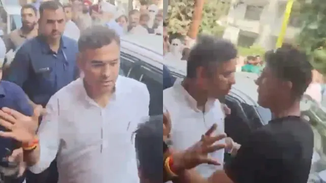 parvesh-verma-slaps-man-video-during-heated-exchange-with-aap-mla-jarnail-singh-over-road-condition