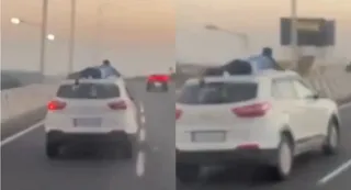 Tamil Nadu: Cop Clings To Car Roof In 40-Km Chase To Catch Gutkha Smugglers, 3 Held | WATCH