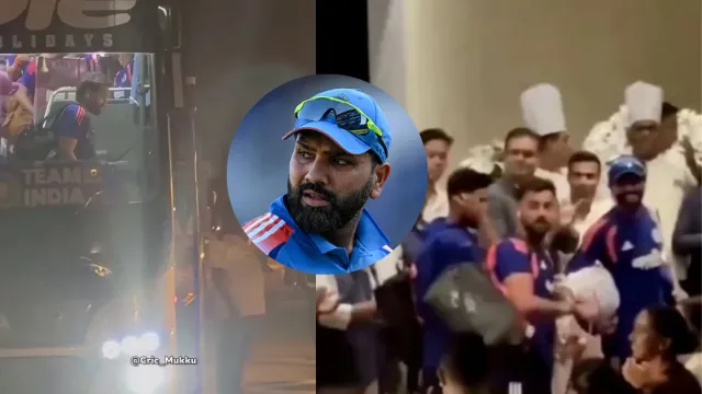 rohit-sharma-slips-while-getting-off-team-bus-after-indias-victory-against-west-indies-watch-viral-video