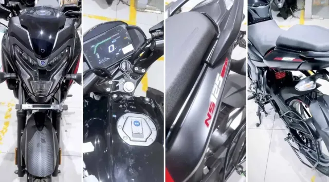 new-bajaj-pulsar-ns125-spied-for-the-first-time-tft-instrument-cluster-and-more-expected