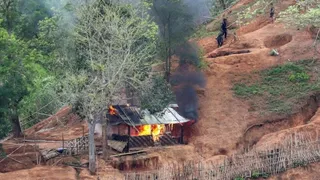 49 Killed, Nearly 60 Injured After Myanmar Army Drops Bombs From Fighter Jets On Rakhine Market
