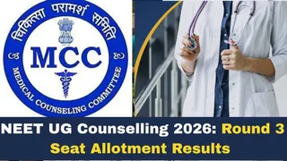 NEET UG Counselling 2026: MCC To Release Round 3 Seat Allotment Results Today At mcc.nic.in, Check Reporting Documents Required

