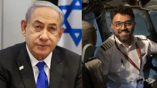 benjamin-netanyahu-invites-flydubai-captain-smit-machchhar-pm-modi-to-light-independence-day-flame-calls-hero-of-india-israel-world