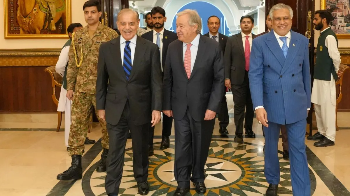 Kashmir Takes Centre Stage As Shehbaz, Munir Meet UN Chief After Guterres' Bizarre Praise For Pakistan