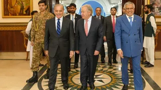 Kashmir Takes Centre Stage As Shehbaz, Munir Meet UN Chief After Guterres' Bizarre Praise For Pakistan

