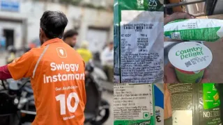 expired-milk-drinks-paneer-hyderabad-swiggy-instamart-faces-action-after-partners-protest-forced-delivery-of-outdated-products