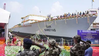 indian-navys-maritime-security-gets-boost-as-grse-launches-next-generation-offshore-patrol-vessel-shreyas-key-capabilities