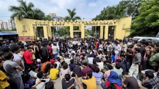 iiit-ranchi-students-protest-first-year-students-death-demand-directors-resignation-non-functional-lifts-missing-oxygen-masks