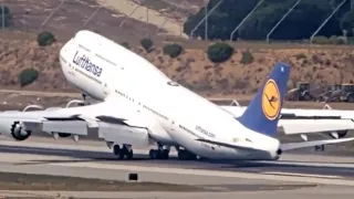 lufthansa-747-near-tail-strike-at-lax-during-aborted-landing
