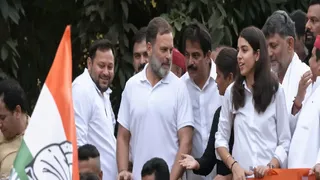 Who Is Jannat Bishnoi, The Young Activist Spotted Beside Rahul Gandhi During Supreme Court March?