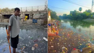 bittu-tabahi-cleaned-river-in-eight-months-now-its-polluted-again-says-efforts-gone-in-waste