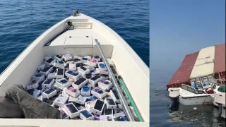 iphones-perfumes-float-after-ship-sinks-in-strait-of-hormuz-viral-video-shows