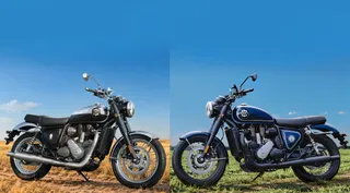 BSA Gold Star 650 Brooklands Black And Birmingham Blue Editions Debut For Festive Season