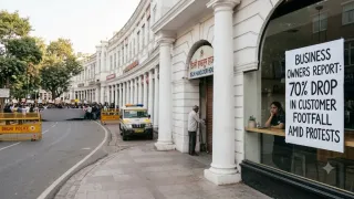 cjp-protest-rs-250-crore-daily-business-at-stake-cp-business-owners-report-70-per-cent-drop-in-customer-footfall-amid-protests-india-bloc-march