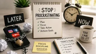 5 Habits to Break The Procrastination Cycle and Improve Focus