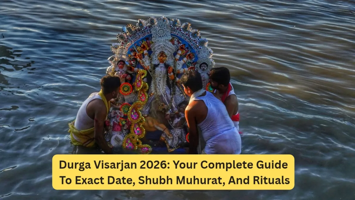 Durga Visarjan 2026 Exact Date Shubh Muhurat Timings Step-By-Step ...